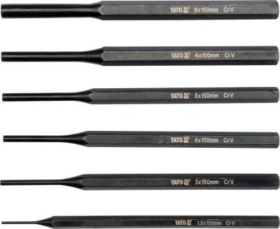 НАБОР ВЫКОЛОТОК 1,5 8,0ММ 6ПР_ YT-47121   бывший арт. 5997741491